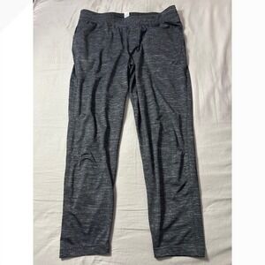Champion Duo Dry Athletic Pants XL Gray Heathered Joggers Workout Gym Activewear